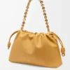 Large Flamenco purse in mellow nappa lambskin Sahara