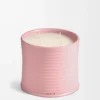 Large Ivy candle Light Pink
