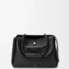 Large Madrid bag in supple calfskin Black