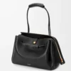 Large Madrid bag in supple calfskin Black
