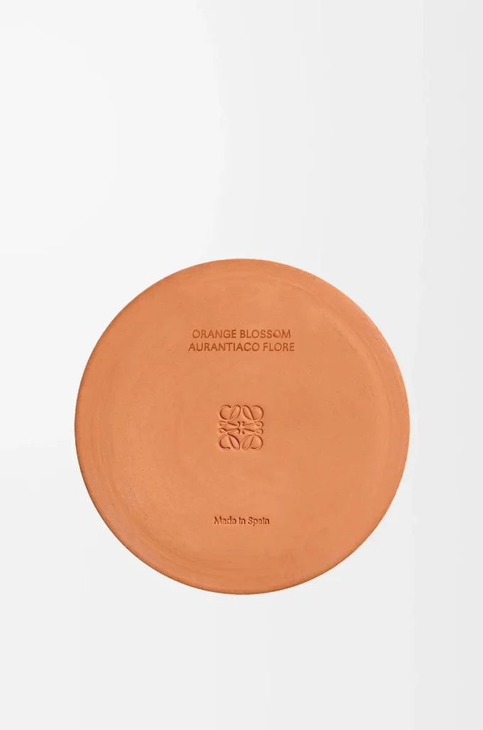 Large Orange Blossom candle Bright Mandarin