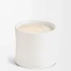 Large Oregano candle White
