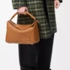 Large Puzzle bag in supple grained calfskin Light Canyon Brown