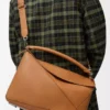 Large Puzzle bag in supple grained calfskin Light Canyon Brown