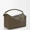 Large Puzzle bag in supple grained calfskin Tundra