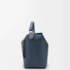 Large Puzzle Edge bag in classic calfskin Indigo Dye