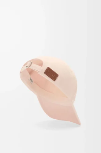 LOEWE cap in canvas Blush