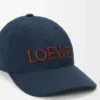 LOEWE cap in canvas Deep Navy