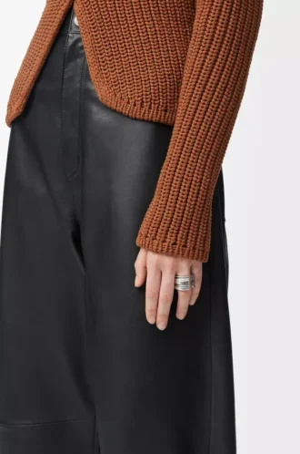 LOEWE Graphic ring in sterling silver Silver