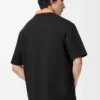 Loose fit T-shirt in cotton Black