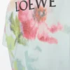 Loose fit T-shirt in cotton Light Blue/Multicolor