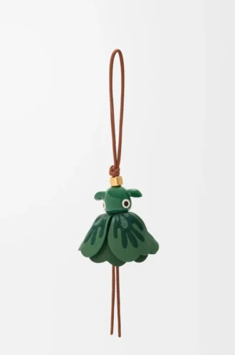 Lucky Puzz charm Tan/Dark Green