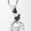 Magpie dice charm Deep Navy/Silver Magpie dice charm Deep Navy/Silver