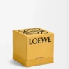 Medium Bronze beeswax candle Amber