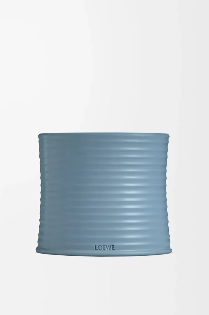 Medium Cypress Balls candle Baby Blue