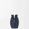 Medium Flamenco clutch in nappa calfskin Abyss Blue