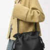 Medium Flamenco clutch in nappa calfskin Black