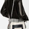 Medium Flamenco clutch in nappa calfskin Grey/Light Ghost