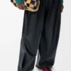 Medium Flamenco purse in jacquard knit Multicolor Deep Navy