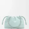 Medium Flamenco purse in mellow nappa lambskin Frozen