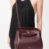 Medium Madrid bag in supple calfskin Dark Burgundy