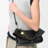Medium Ola bag in smooth calfskin Black