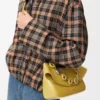 Medium Ola bag in smooth calfskin Ginger
