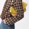 Medium Ola bag in smooth calfskin Ginger