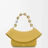 Medium Ola bag in smooth calfskin Ginger