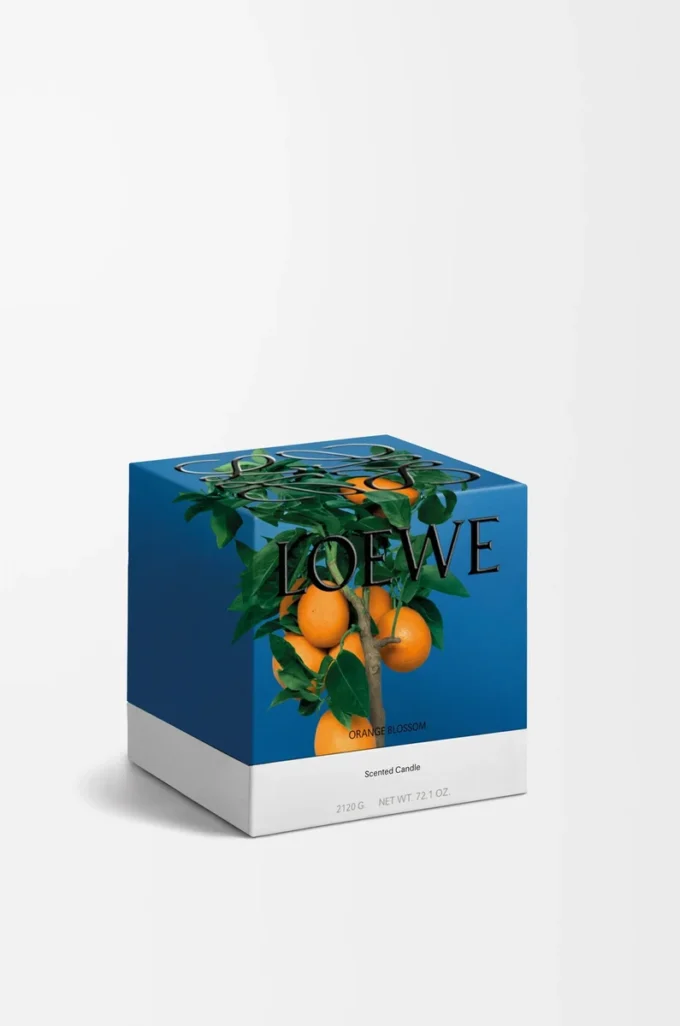 Medium Orange Blossom candle Bright Mandarin