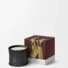 Medium Palo Santo candle Black