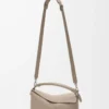 Medium Puzzle Edge bag in soft grained calfskin Clay