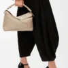 Medium Puzzle Edge bag in soft grained calfskin Sand