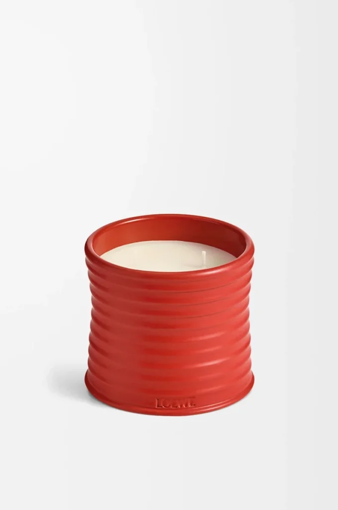 Medium Tomato Leaves candle Red Medium Tomato Leaves candle Red