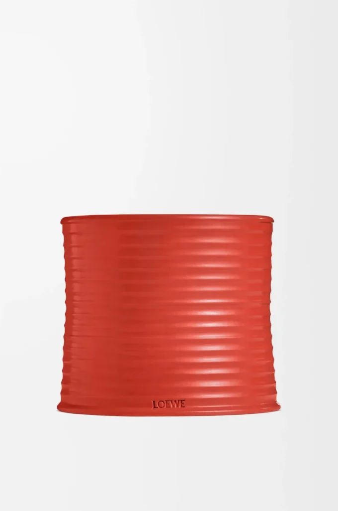 Medium Tomato Leaves candle Red Medium Tomato Leaves candle Red