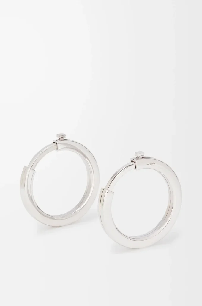 Metallic rings for strap Palladium Metallic rings for strap Palladium
