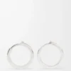 Metallic rings for strap Palladium Metallic rings for strap Palladium
