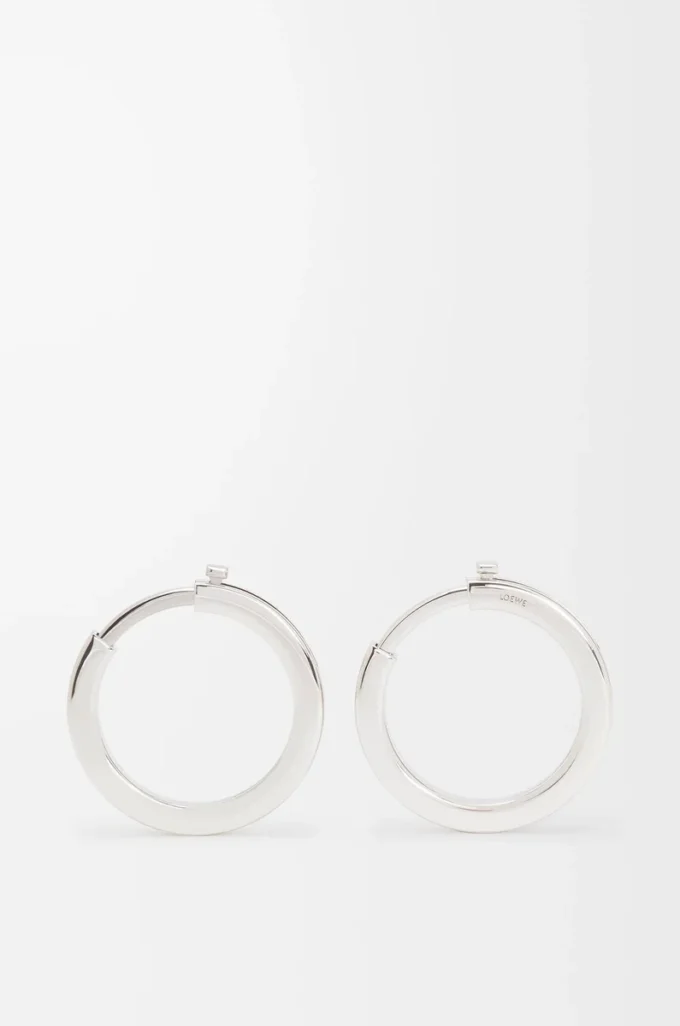 Metallic rings for strap Palladium Metallic rings for strap Palladium