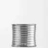 Midi Black Sesame scented candle Silver