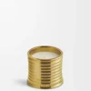 Midi Earl Grey scented candle Gold