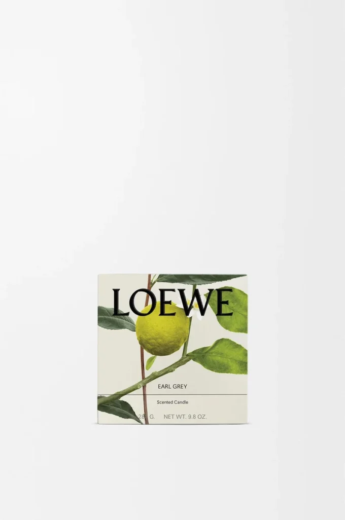 Midi Earl Grey scented candle Gold