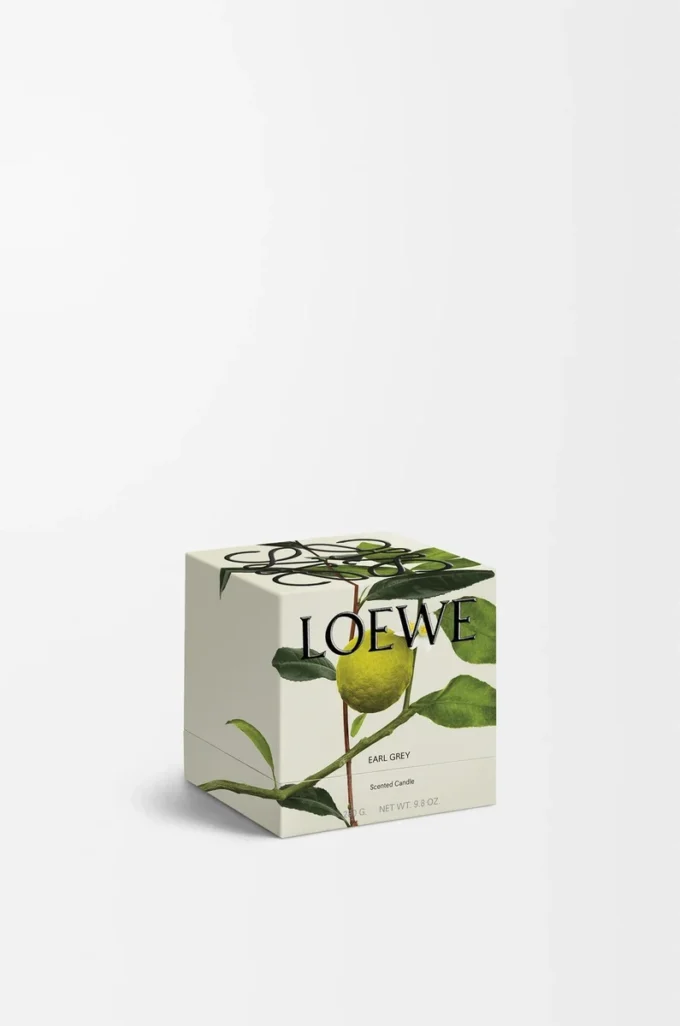 Midi Earl Grey scented candle Gold