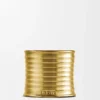 Midi Earl Grey scented candle Gold
