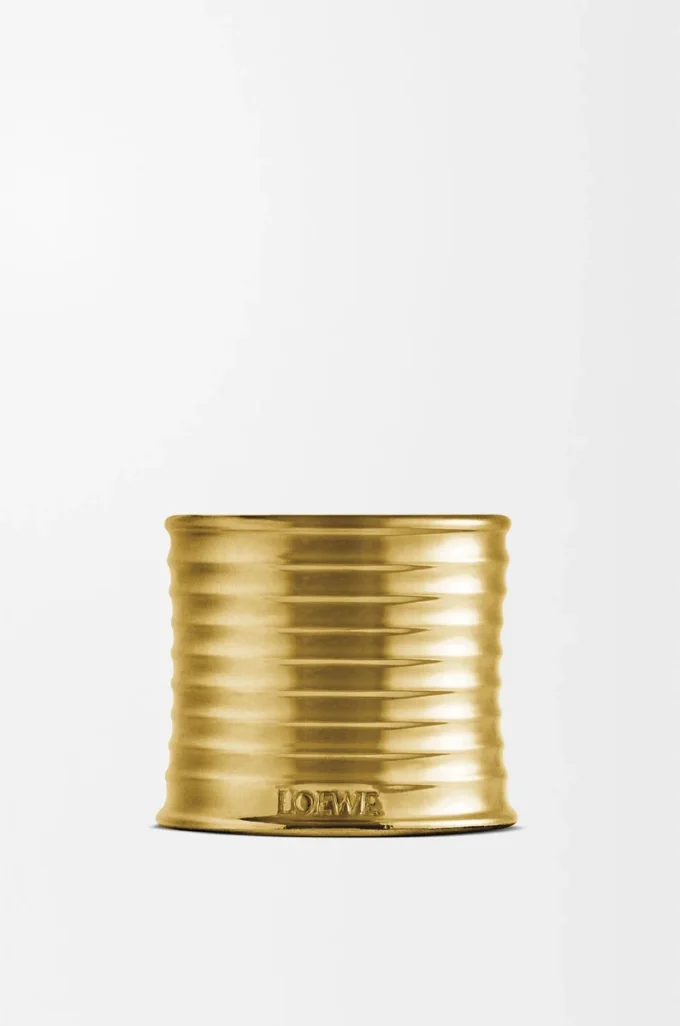 Midi Earl Grey scented candle Gold
