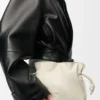 Mini Flamenco clutch in nappa calfskin Sea Salt