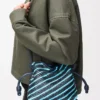 Mini Flamenco clutch in nappa lambskin Dark Ink/Sky Blue