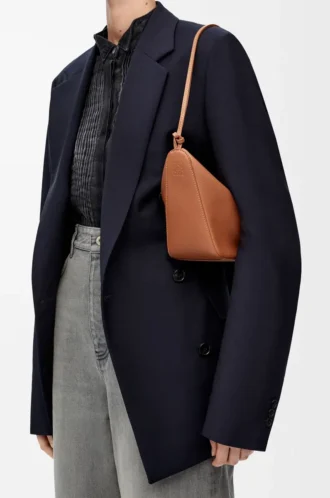 Mini Hammock hobo in classic calfskin Tan