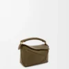 Mini Puzzle Edge bag in classic calfskin Dark Khaki Mini Puzzle Edge bag in classic calfskin Dark Khaki