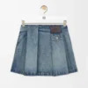 Mini skirt in denim Washed Denim