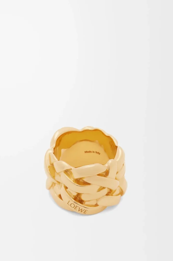 Nest ring in sterling silver Gold Nest ring in sterling silver Gold